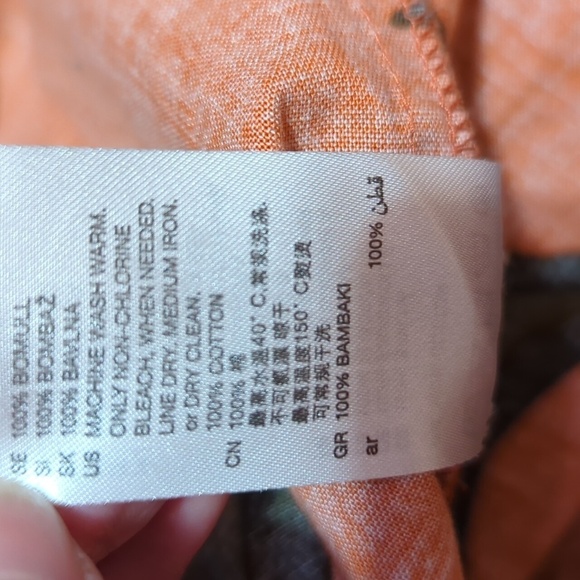 A Tribute to MARIMEKKO H&M Babydoll Retro Print Top sz 4 - Picture 7 of 7